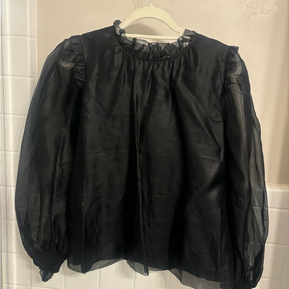 SEA NEW YORK BLACK ORGANZA TOO - Picture 4 of 6